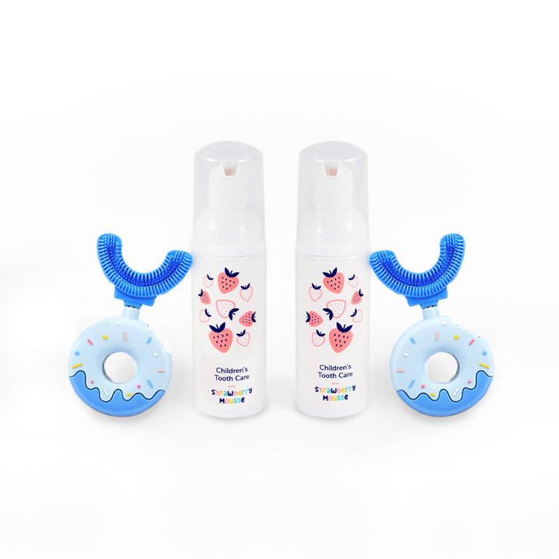 Set famiglia Belli Denti® - 2x spazzolino e 2x dentifricio schiumoso