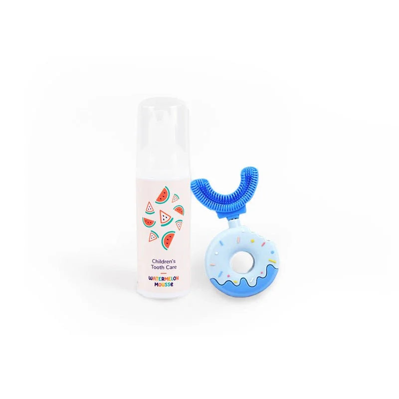 Belli Denti® Set - Spazzolino e Dentifricio Schiumogeno