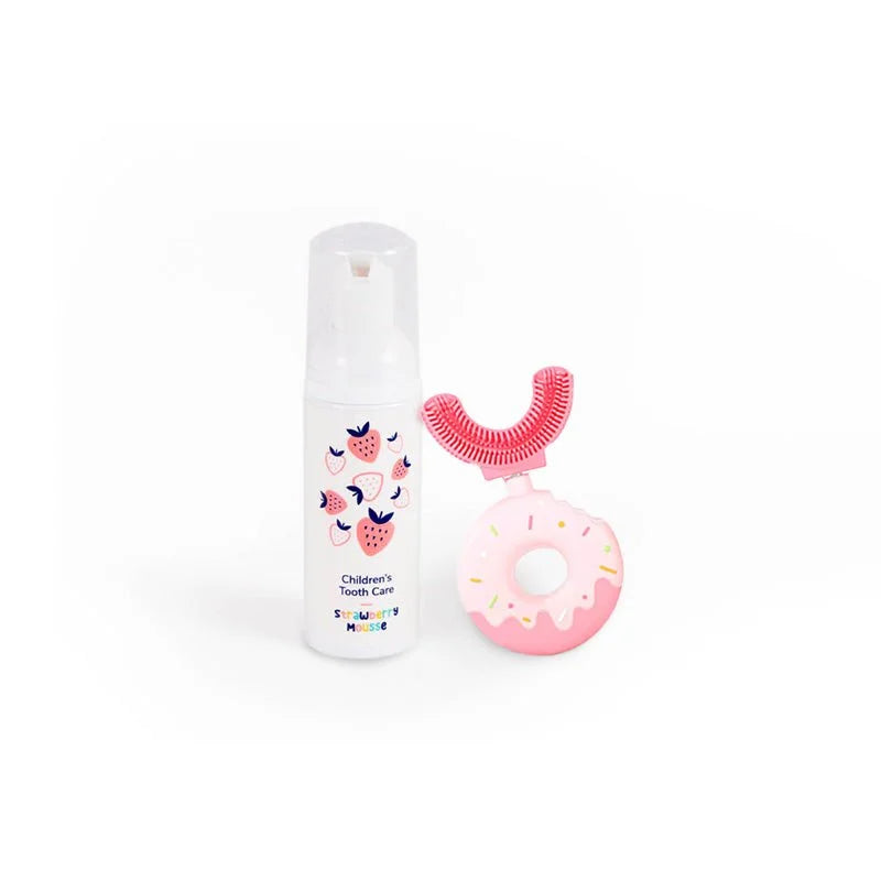 Belli Denti® Set - Spazzolino e Dentifricio Schiumogeno