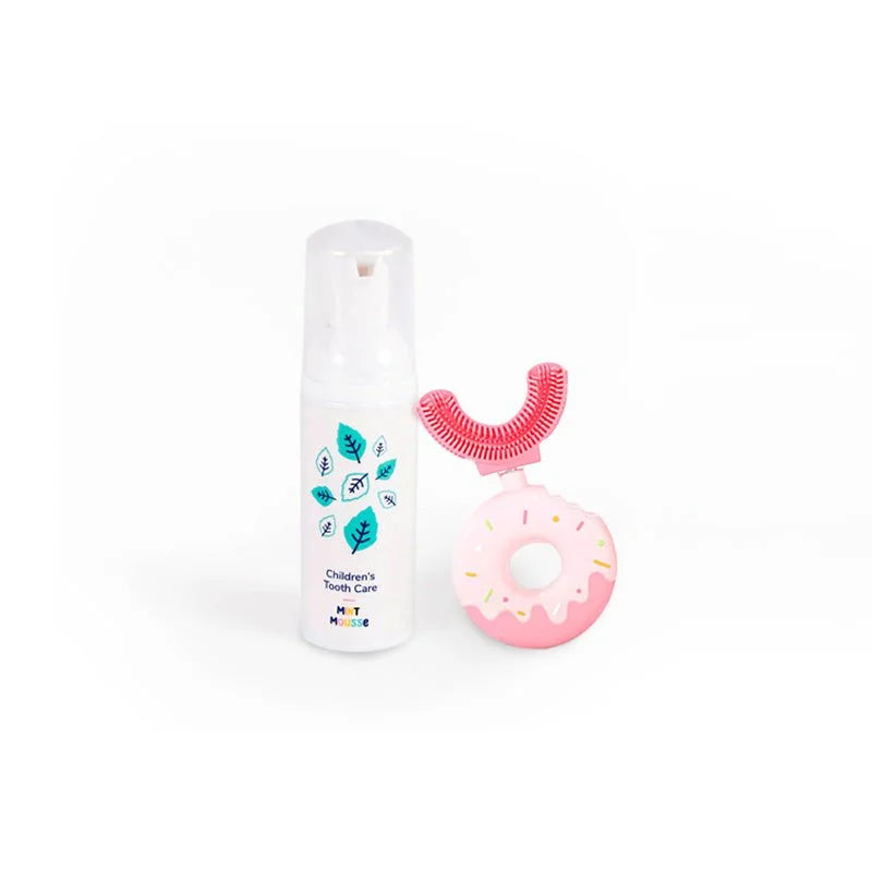 Belli Denti® Set - Spazzolino e Dentifricio Schiumogeno