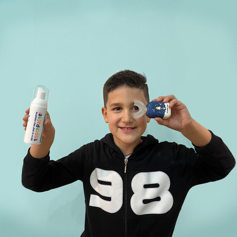 Belli Denti® Set - Spazzolino Elettrico e Dentifricio Schiumogeno