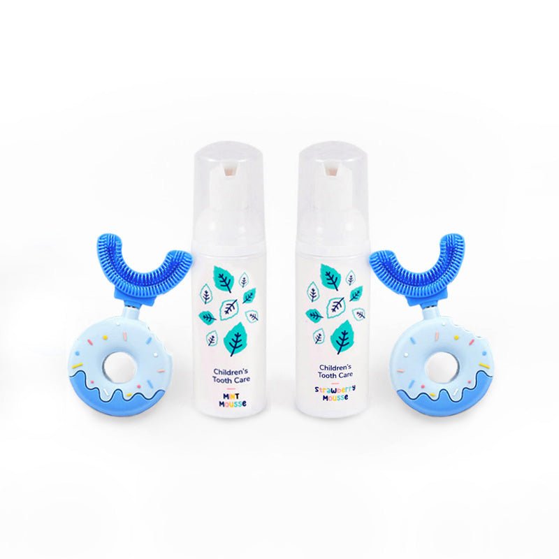 Belli Denti® Set - 2x Spazzolino e 2x Dentifricio Schiumoso
