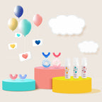 Belli Denti® Set di Compleanno con Biglietto - Spazzolino, Dentifricio, Accessorio