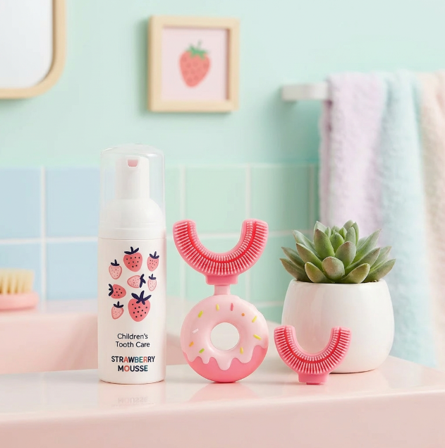 Belli Denti® Set - Spazzolino e Dentifricio Schiumogeno