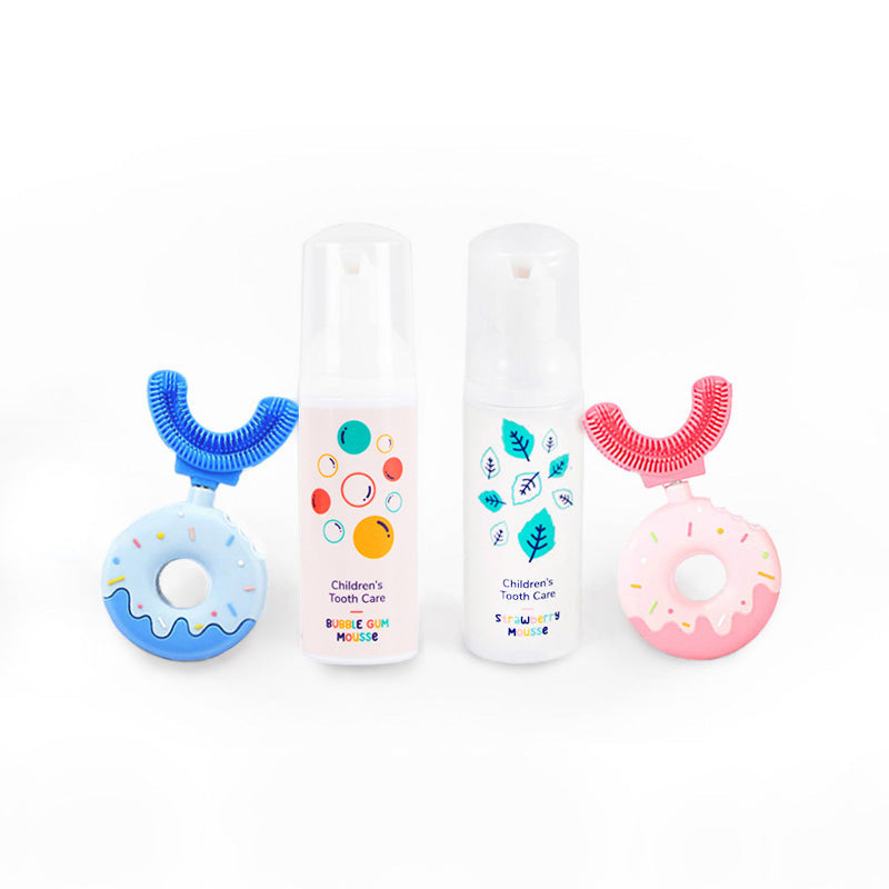 Belli Denti® Set - 2x Spazzolino e 2x Dentifricio Schiumoso