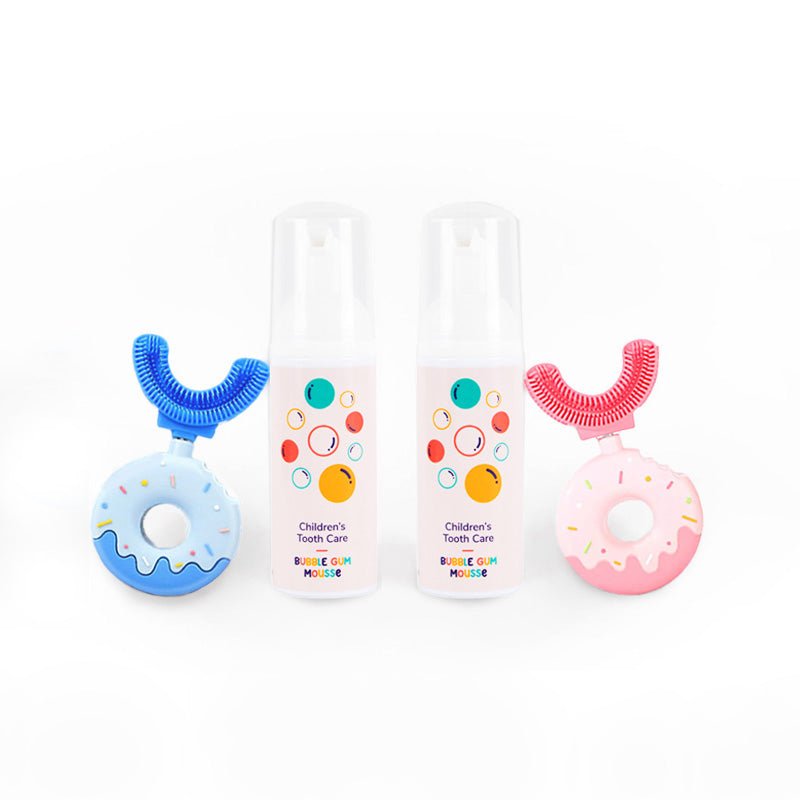 Belli Denti® Set - 2x Spazzolino e 2x Dentifricio Schiumoso