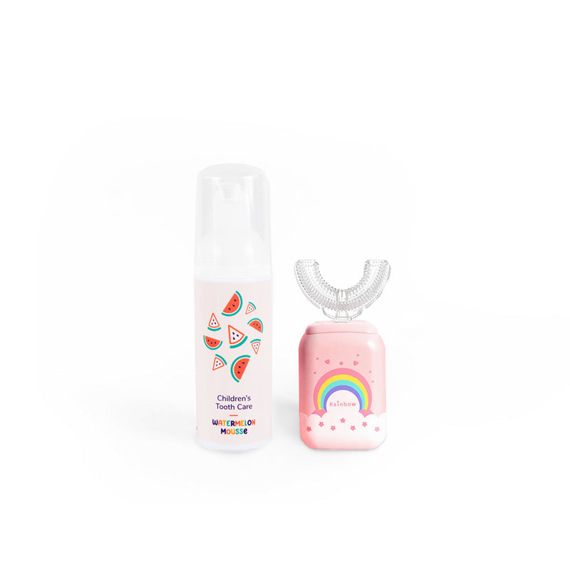 Belli Denti® Set - Spazzolino Elettrico e Dentifricio Schiumogeno